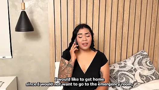 Der Hausarzt misst, wie heiß ich mit seinem schwanz in meinem dicken arsch bin