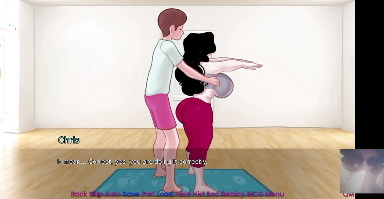 BESTFRIENDS STEP-MOM WAS SURPRISED! I FUCKED HER WHILE DOING YOGA.