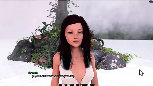 Cahaya #11, fingering memekku sendiri di hutan