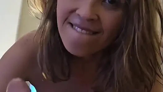 Naughty Neighbor Asks to Film While He Fucks My Ass