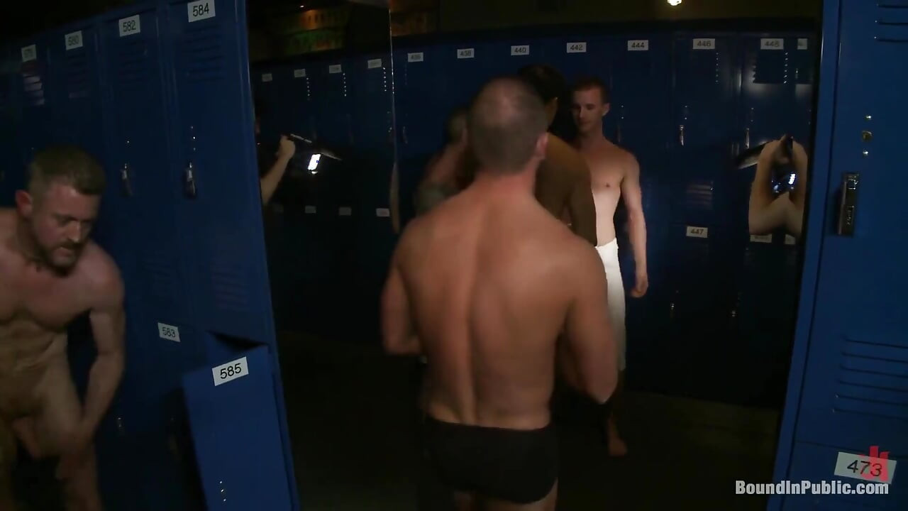 A Slutty Back-talker Gets Used in Front of a Crowd at Steamworks Bathhouse