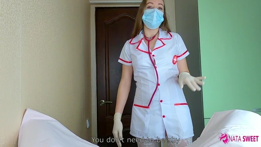 Real nurse knows exactly what you need for relaxing your balls! She suck dick to hard orgasm! Amateur POV blowjob porn