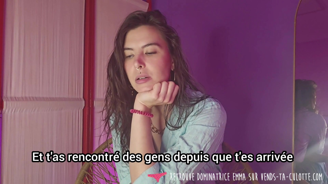 Vends-ta-culottes - 你遇到了你的新邻居，他是一个想要被干的大淫娃