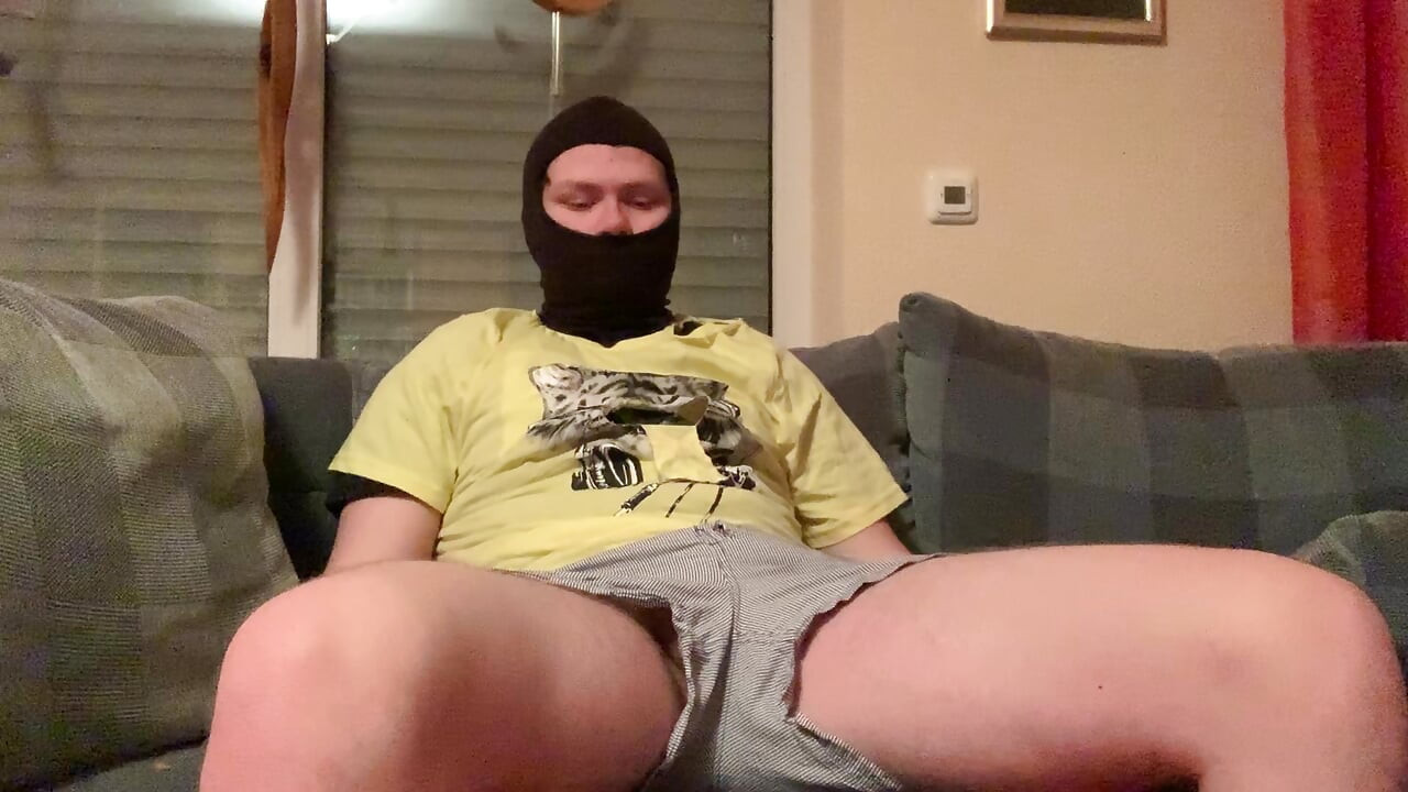 I tear my clothes off and jerk off like hell