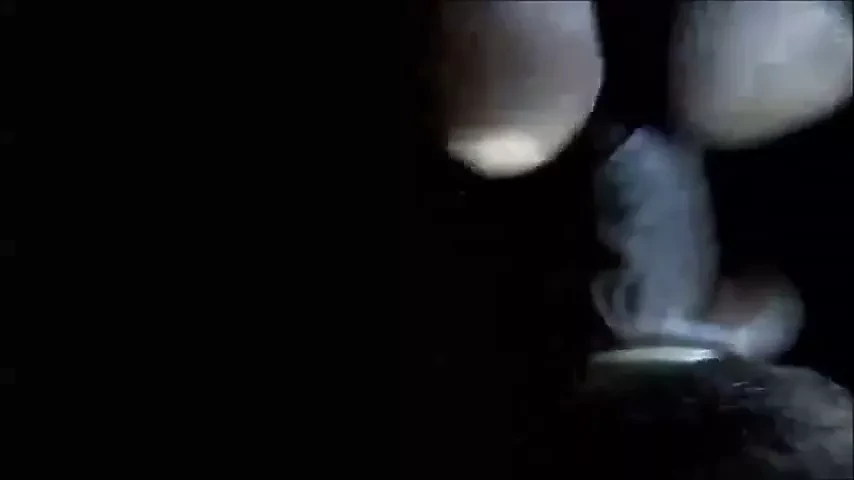 Daddy Glory hole condom to bareback