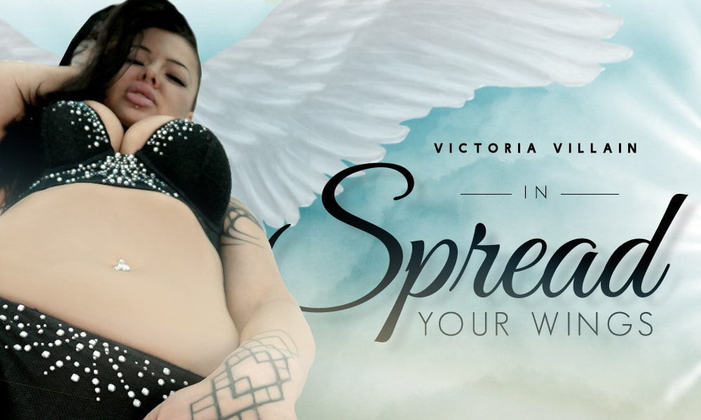 Spread Your Wings - Victoria Villain's 1st Time On Camera!
