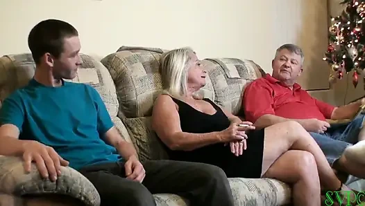 Old GILF Sucks Cock Like She Hasn’t Seen One in Years