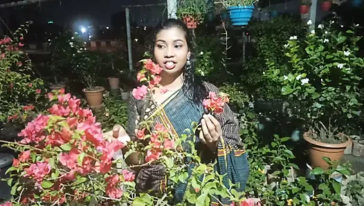 Desi Outdoor indian Express auf bengalischer stimme Ficken im hotel und