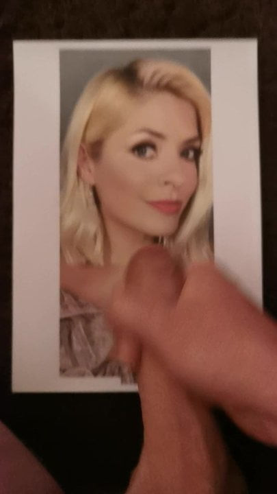 Holly Willoughby cum tribute 95