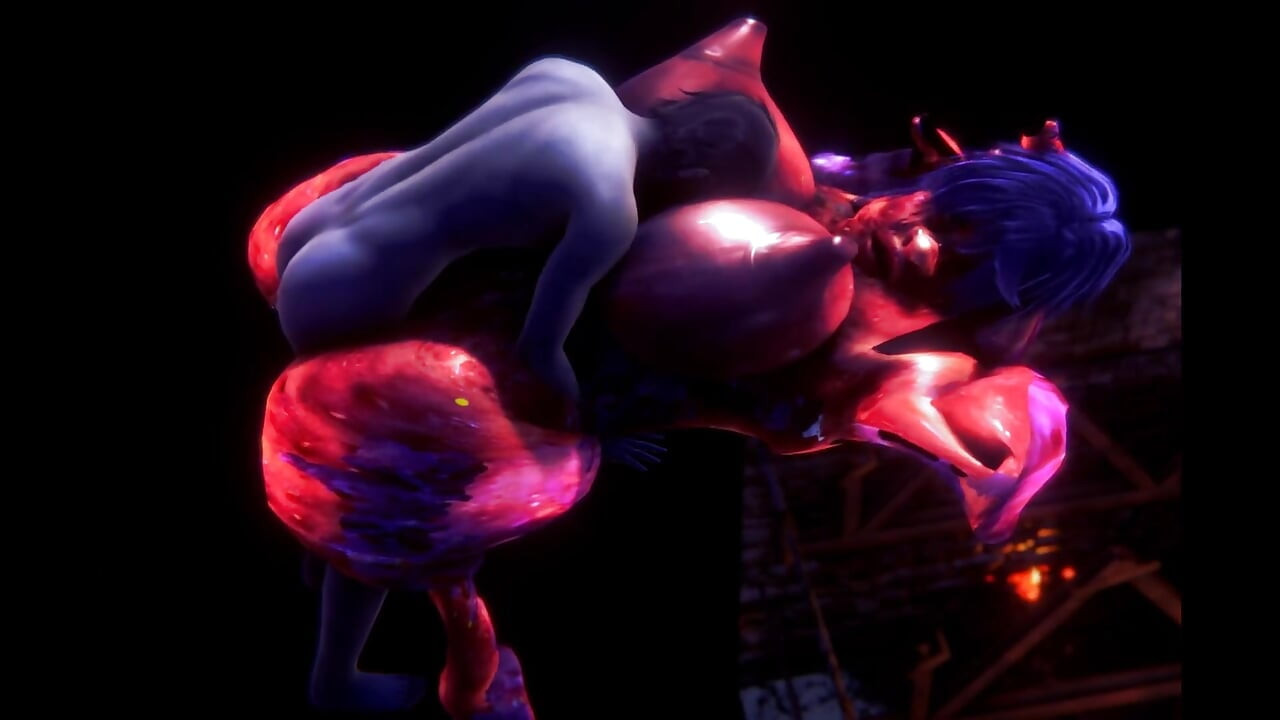 The Stepmother of Pus 3D Monster Fuck