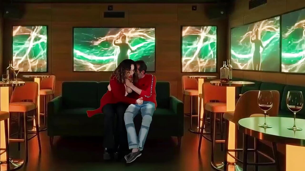 I masturbated a nightclub manager in the VIP room while my husband films