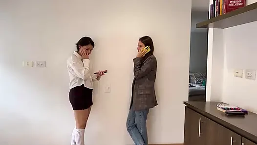 I fuck my English student... I lick my pussy