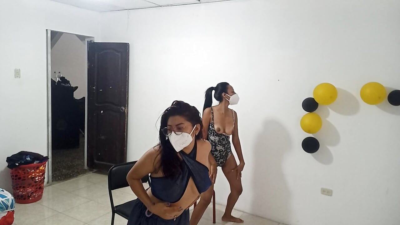 My lesbian friend came home and we got really hot and horny.