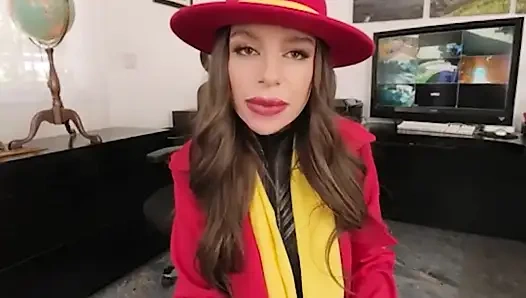 Vrcosplayx april olsen carmen sandiego olarak her zaman kötü bir kız olmuştur ama şimdi kontrolün altında bölüm 1