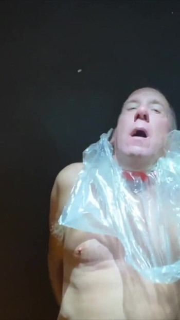 Captivating moment from "Dominatrix Mistress April - vacuumized and sealed slave"