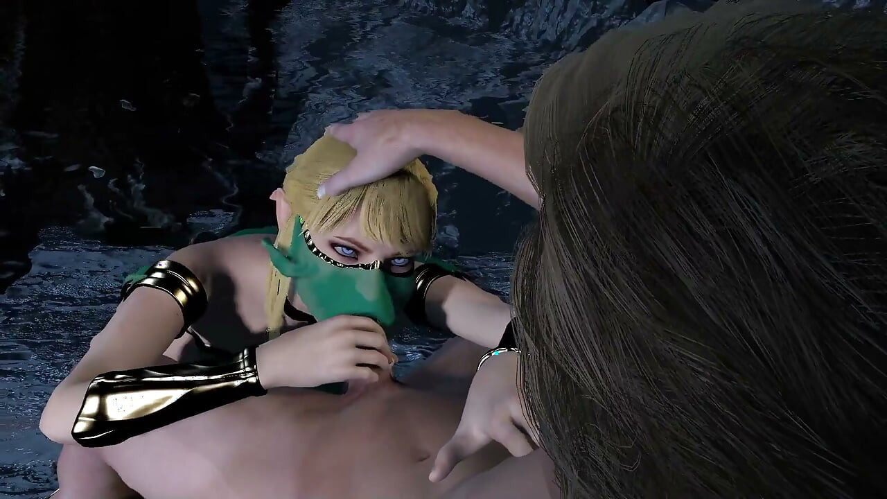 Princess Link staande neukpartij - legende van Zelda