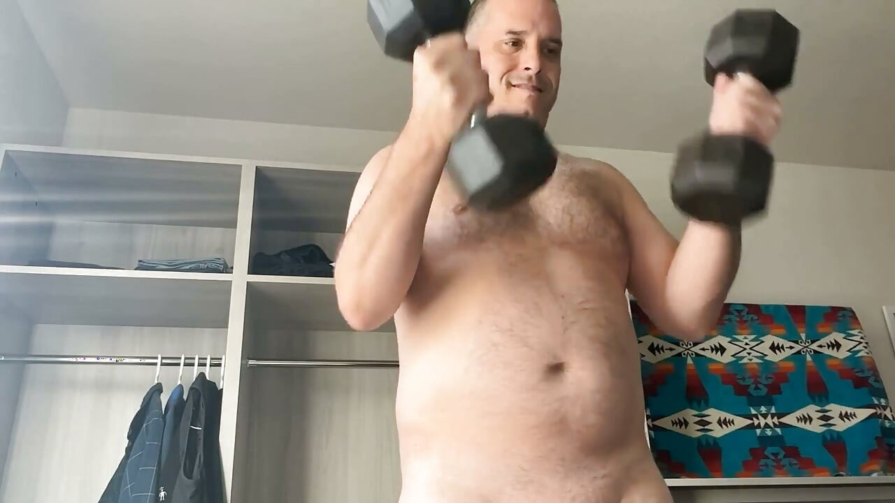 Duke Silver Has Big Muscles and a Big Fat Cock.