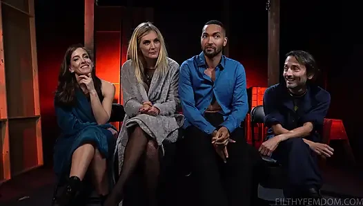 Sesi wawancara bareng mona wales, mickey mod, kino payne dan elise graves