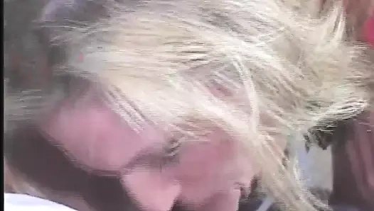 Hot Blonde Squirted in the Face