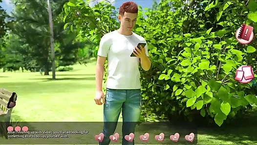 Membantu cewek-cewek seksi #3 - Johannes menyelidiki puncaknya untuk melihat apa yang sedang dilakukan gadis di kabin ini.