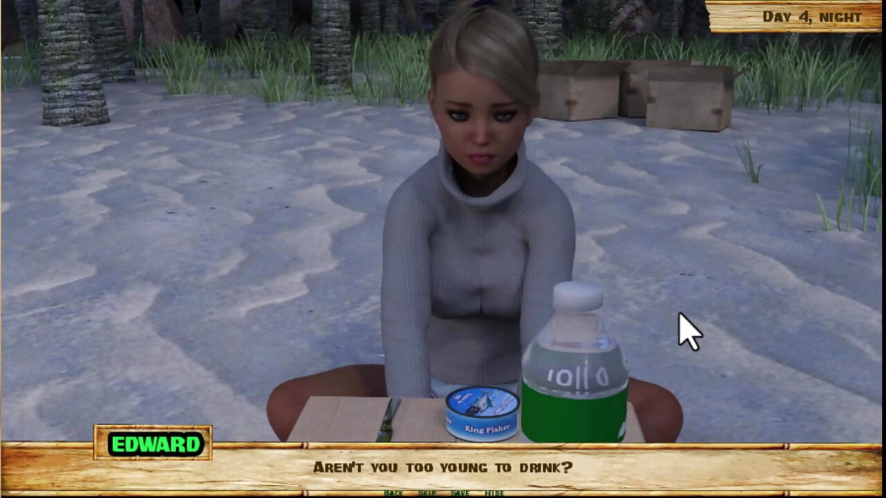 スケベな島#4 - 彼女は本当に私のペニスを吸ったか