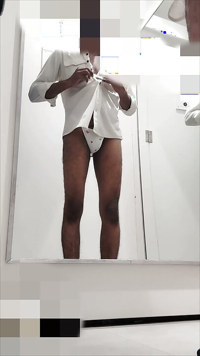 Desnudo flash en probador