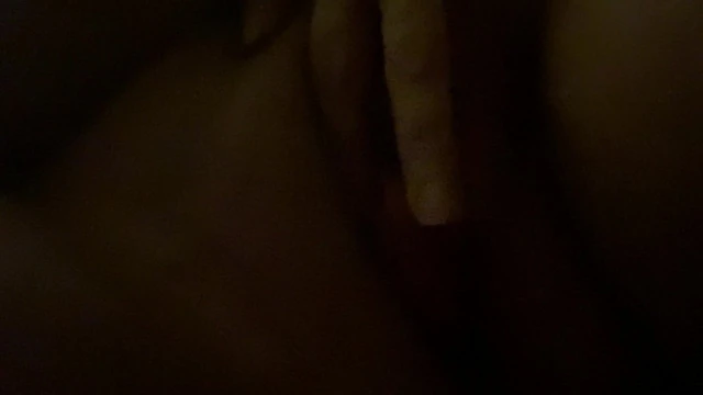Playing with my clit