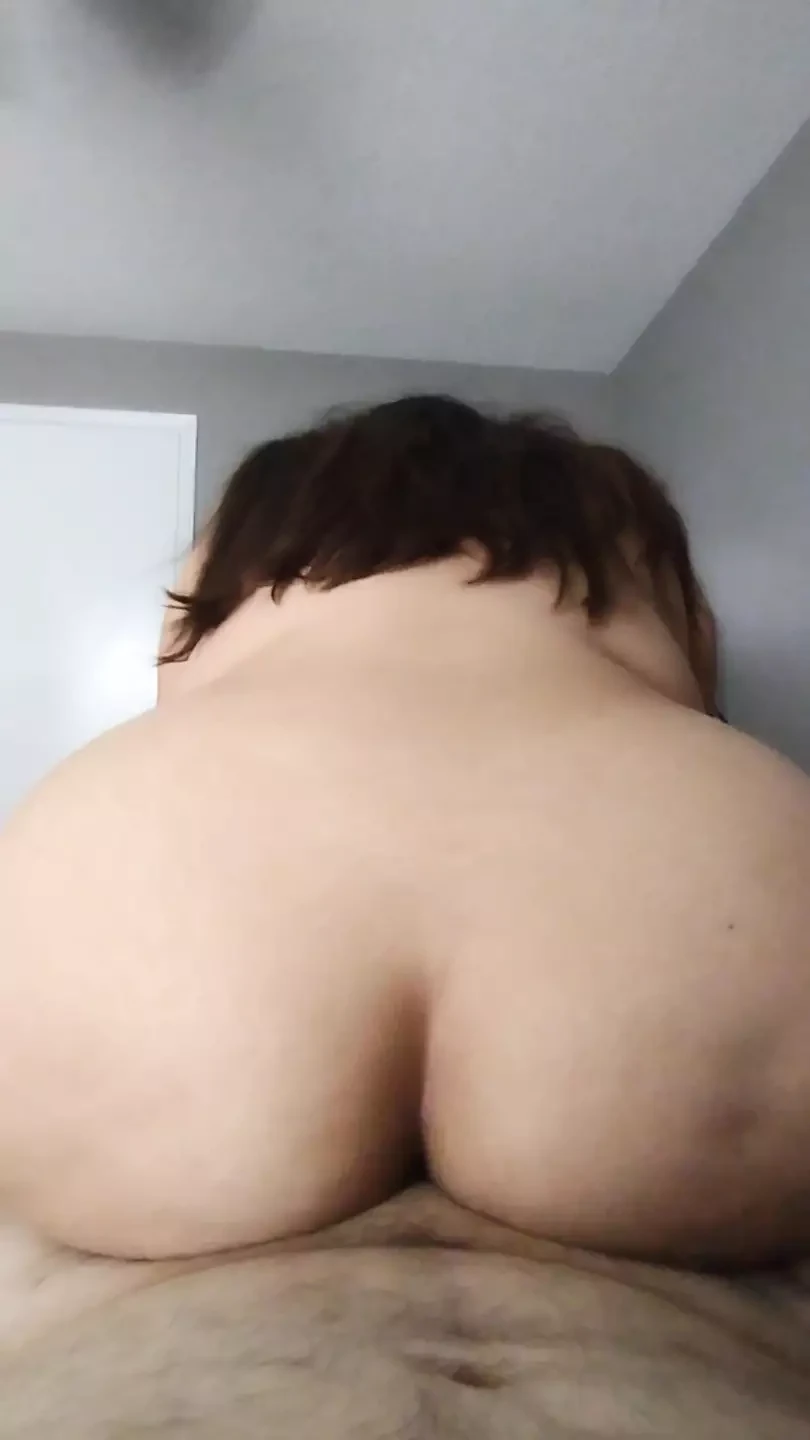 Latina wife riding husband