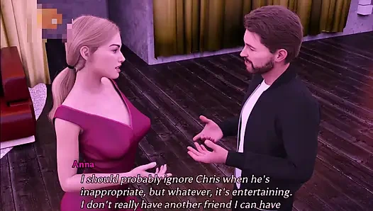 Eine perfekte ehe # 20: Anne rieche das parfüm von jemandem an David