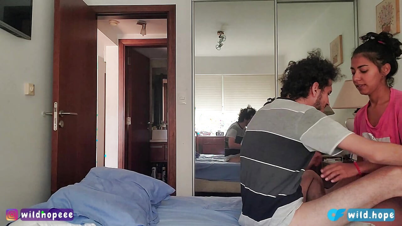 Wild Hope's first porn video fucking with her husband