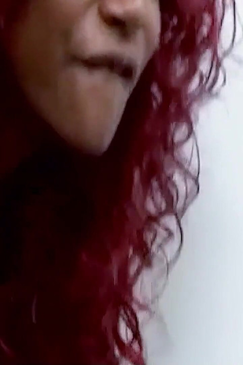 Red Head Ebony MILF Sinnamon Love Fucked in Her Hairy Pussy and Tight Asshole