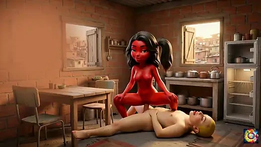 Hassas romantik bağlantı - ai hentai asmr