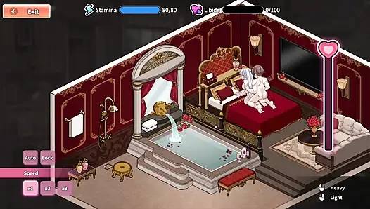 Hentai Game – Naughty Big-Boobs Married Woman Sex - Immoral Bathhouse