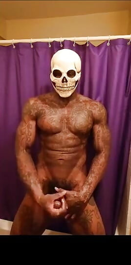BBC Worship Hallelujah Johnson (Ghost Rider Johnny Blaze) Tall Dark Chocolate Muscles Tattoos Hairy BBC Hallelujah
