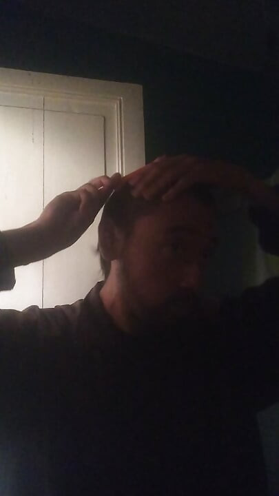 I record myself changing my underwear