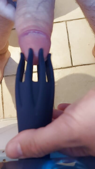 I masturbate with my vibrator
