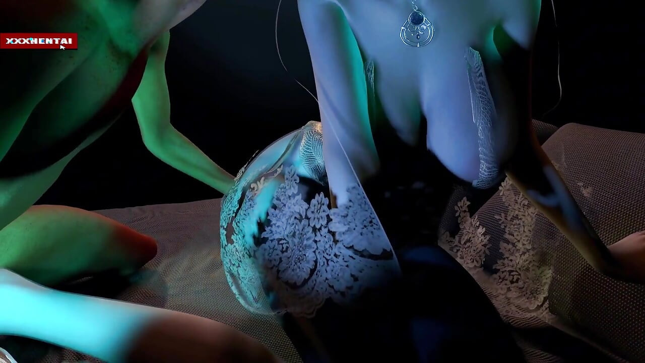 Esposa infiel deusa neural em forma de tio - animação 3D