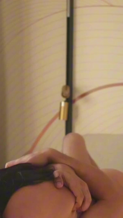 Black-haired girl fucks until she gets goosebumps | Clip 1