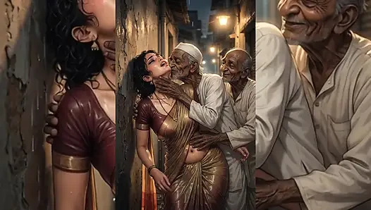 INDIAN MILFs and Bhabhi Totally Dominated by Filthy MUSLIM Men – Public Grouping & Corruption