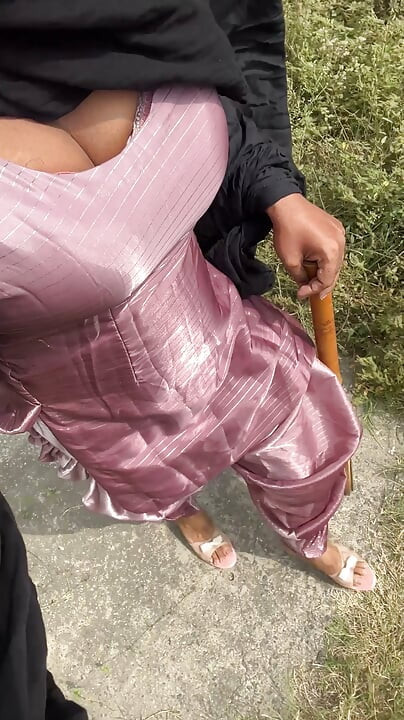 shiny silky satin suit salwar cross dresser indian bhabhi big tits