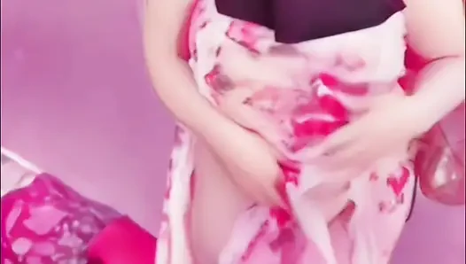 Dewi Arab seksi berjilbab menari striptis arab hentai pemujaan