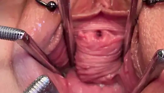 Slave S Aynı Anda Hem İdişim Hem De Diş Serviksini Seviyor