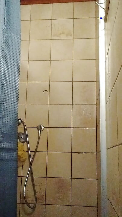 I am in the shower