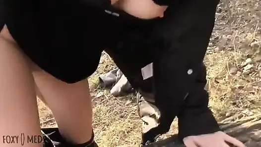 Street Quickie - Pick up, Blowjob, Cum