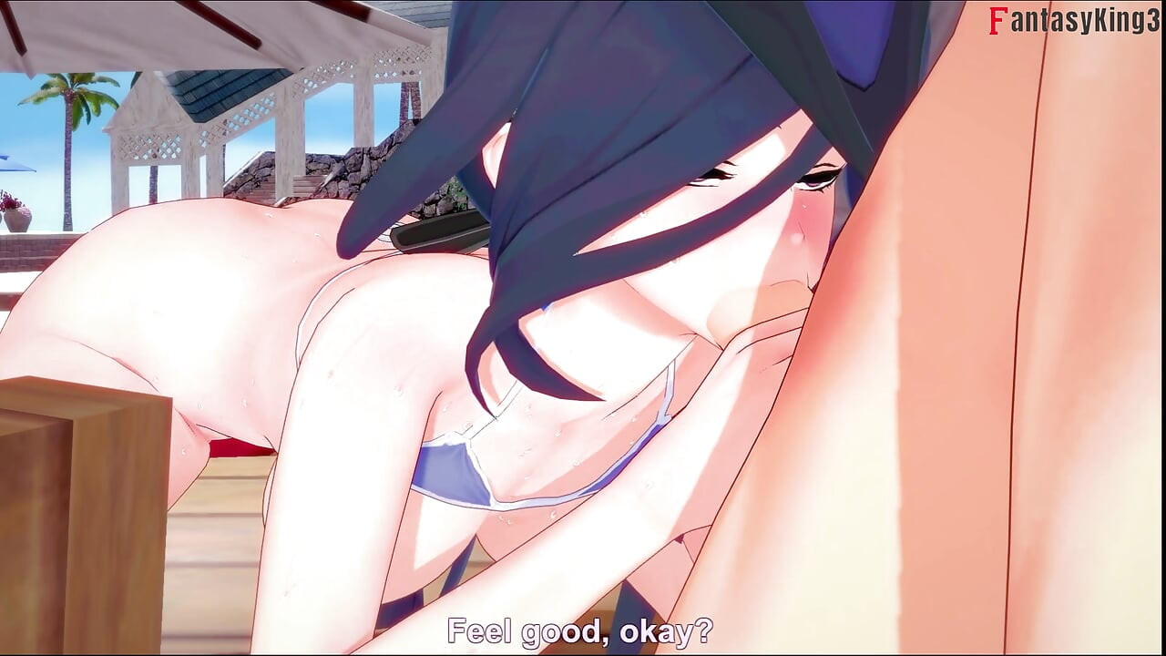 Clorinde ahegao bikini-sex - Genshin Impact