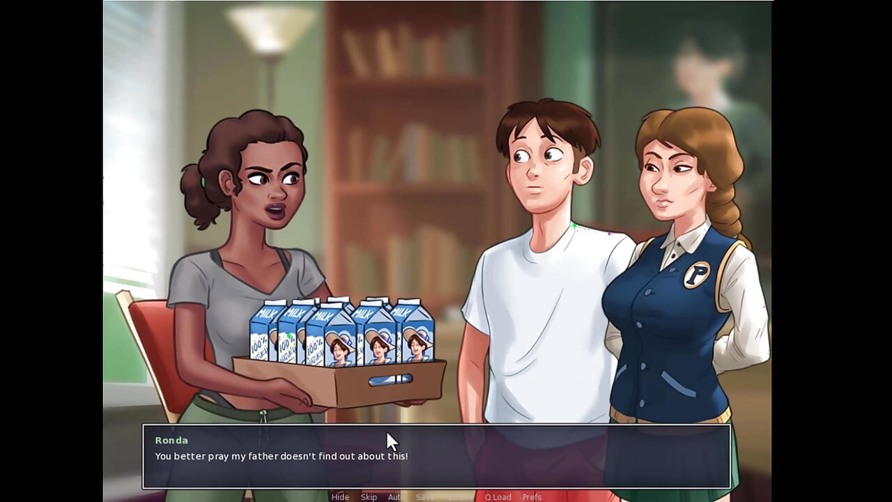 Summertime Saga - Jenny got pregnant - Diana gave me a handjob under the table - new science project is amazing FH