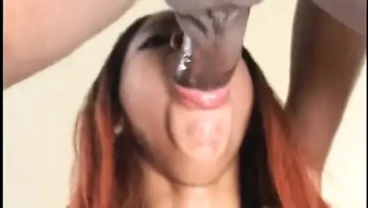 Black stud fucks hot cheerleader's neat shaved cunt