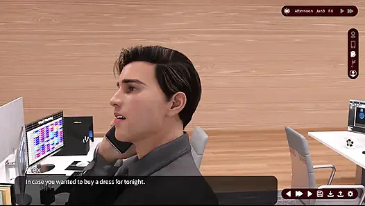 Whispers of desire - faithfull path - sarah dan alex pergi ke klub malam dan tiba-tiba sange di rumah