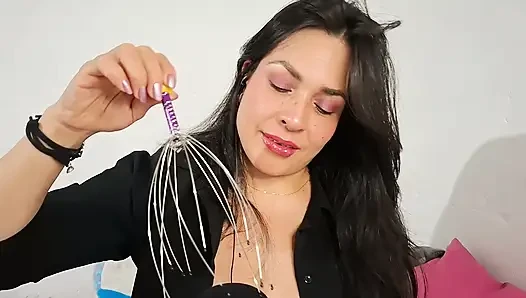 Asmr - pijat cranial sampai terasa menggelitik