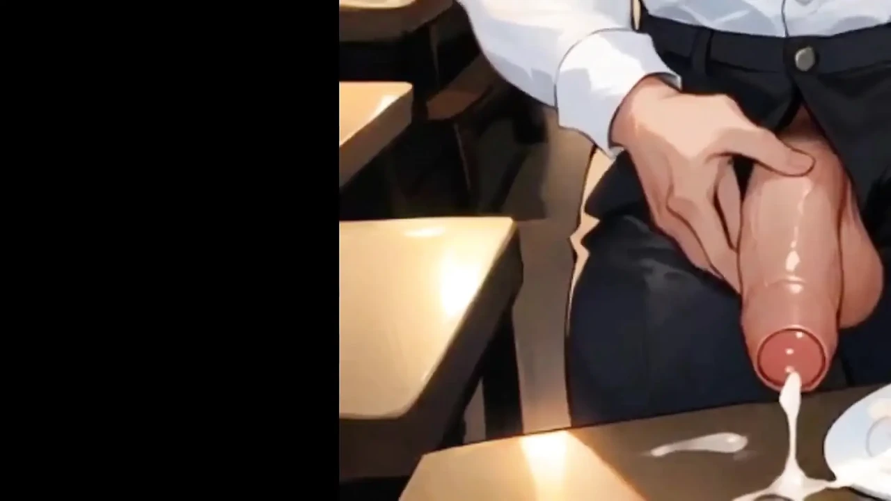 Black Waiter Sucks the Dicks of Customers and Kitchen Colleagues in Front of Everyone. Slide Pics Compilation Hentai